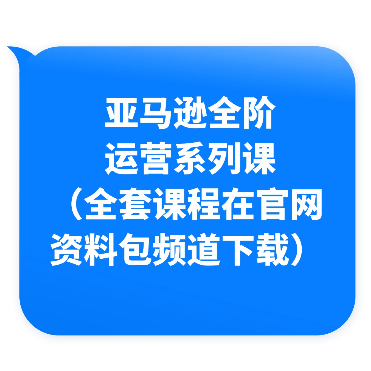 亚马逊全阶__       运营系列课